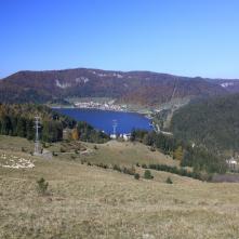 Pohľad z Dobšinského kopca na Dedinky