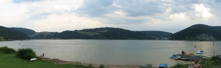 Pohľad na priehradu Palcmanská maša