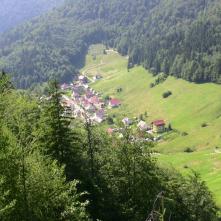 Časť Dediniek z lanovky