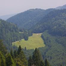 Kopanecké lúky z Vernárského sedla