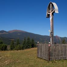 Kráľova hoľa zo sedla Besníka